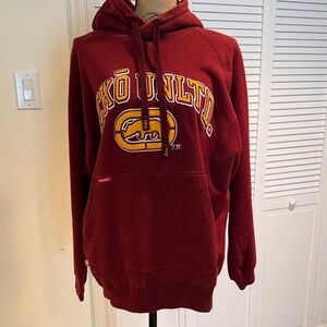 Ecko Unlimited Men's Burgundy Hoodie